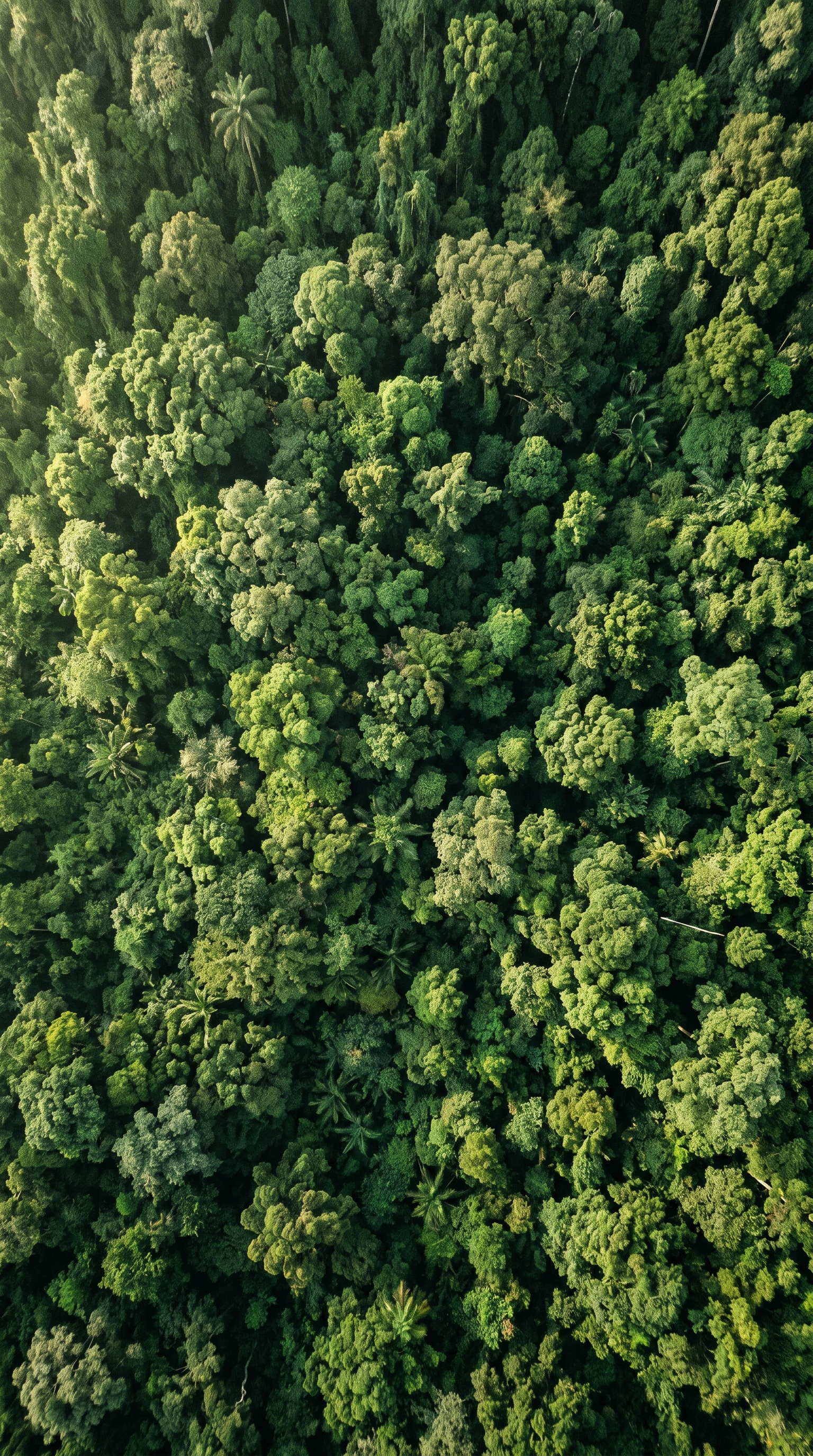 Equatorial Africa from high overhead — Bwindi sits in a thin band of ancient cloud forest along the Albertine Rift.