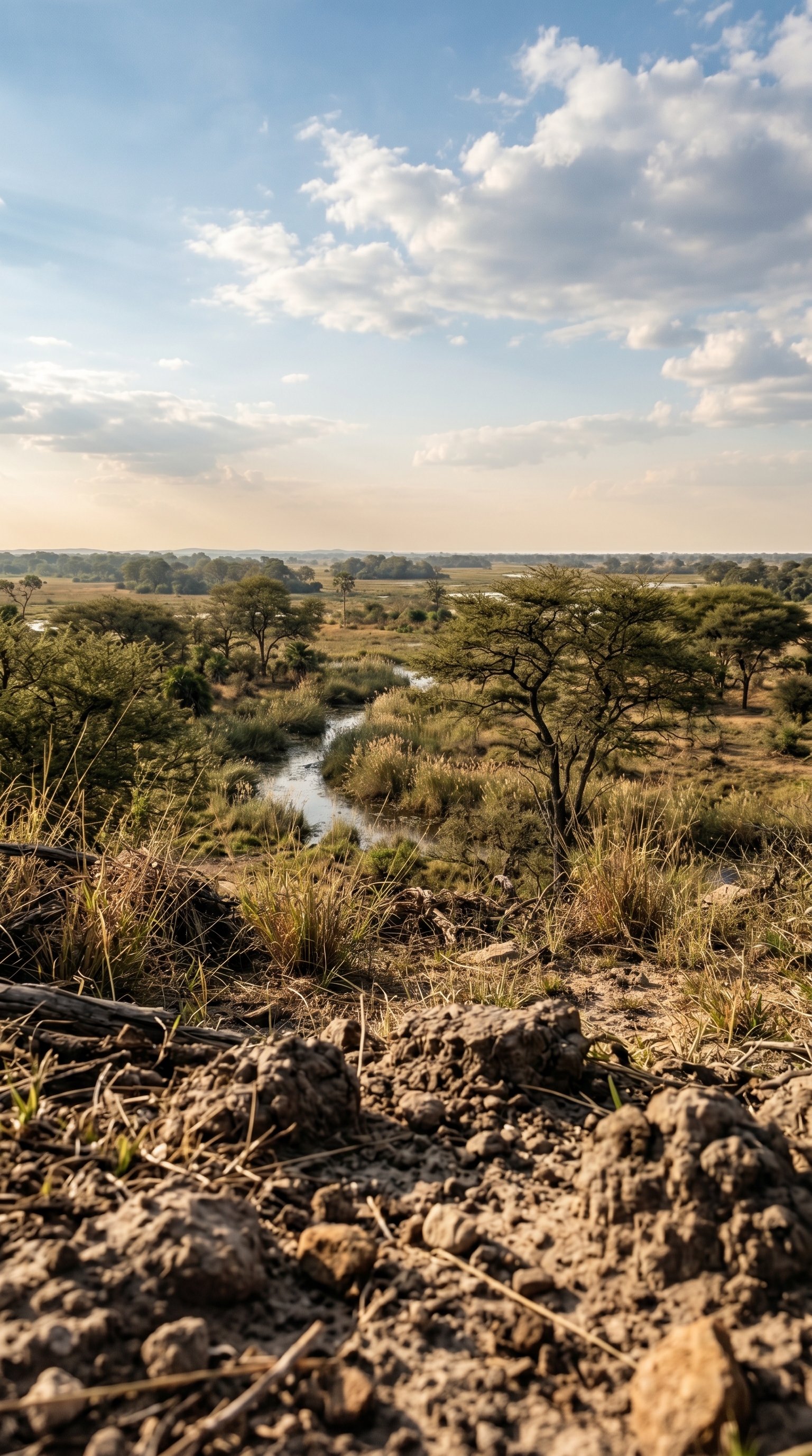 The Okavango Delta, Botswana at ground level — African wild dogs are highly effective social predators, but northern Botswana GPS-collar work changes the usual story.