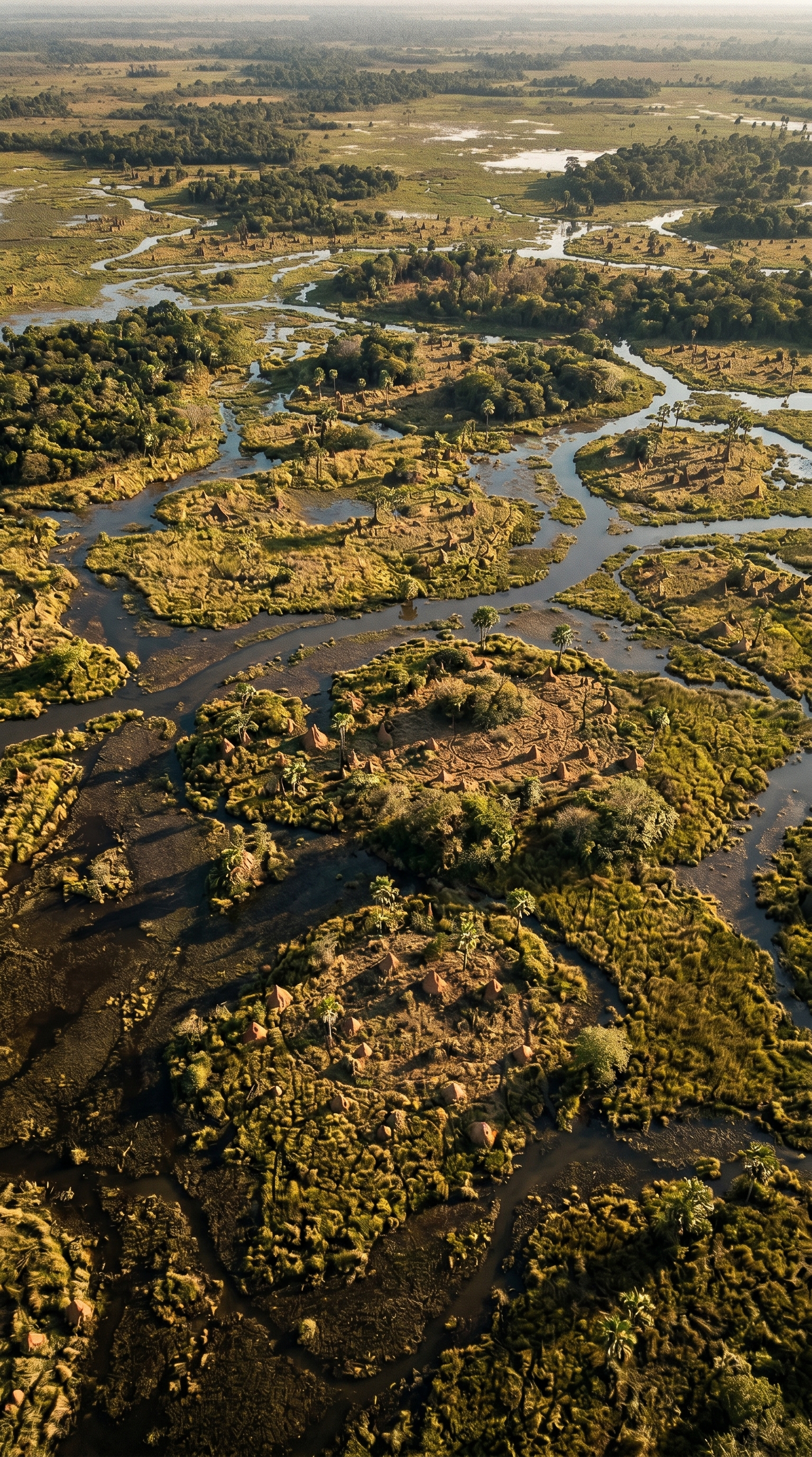 Anteater country from high overhead — the lowland tropics of South America, from Honduras to northern Argentina.