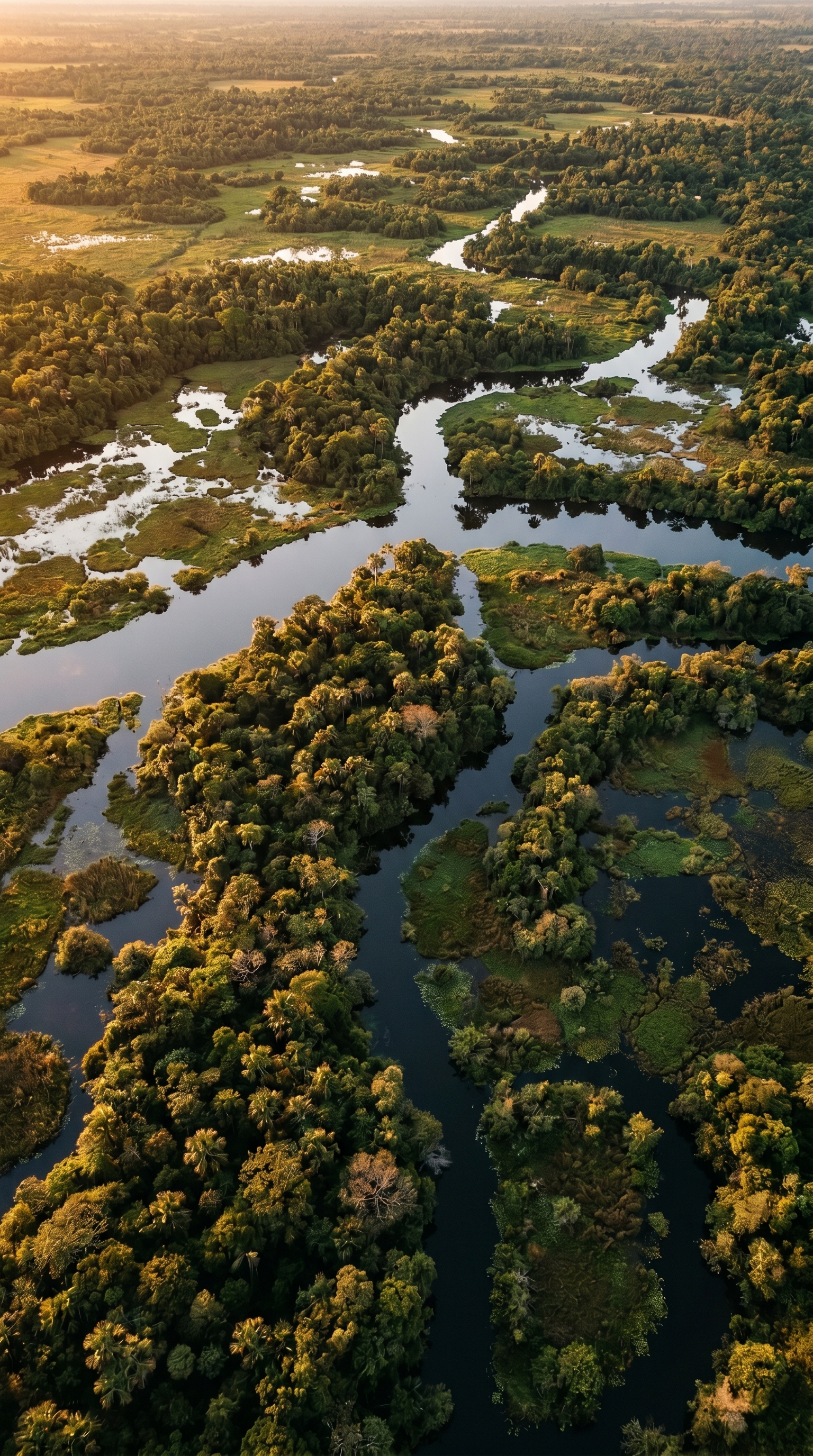 Jaguar country from high overhead — 18 Latin American range states from Mexico to Argentina.