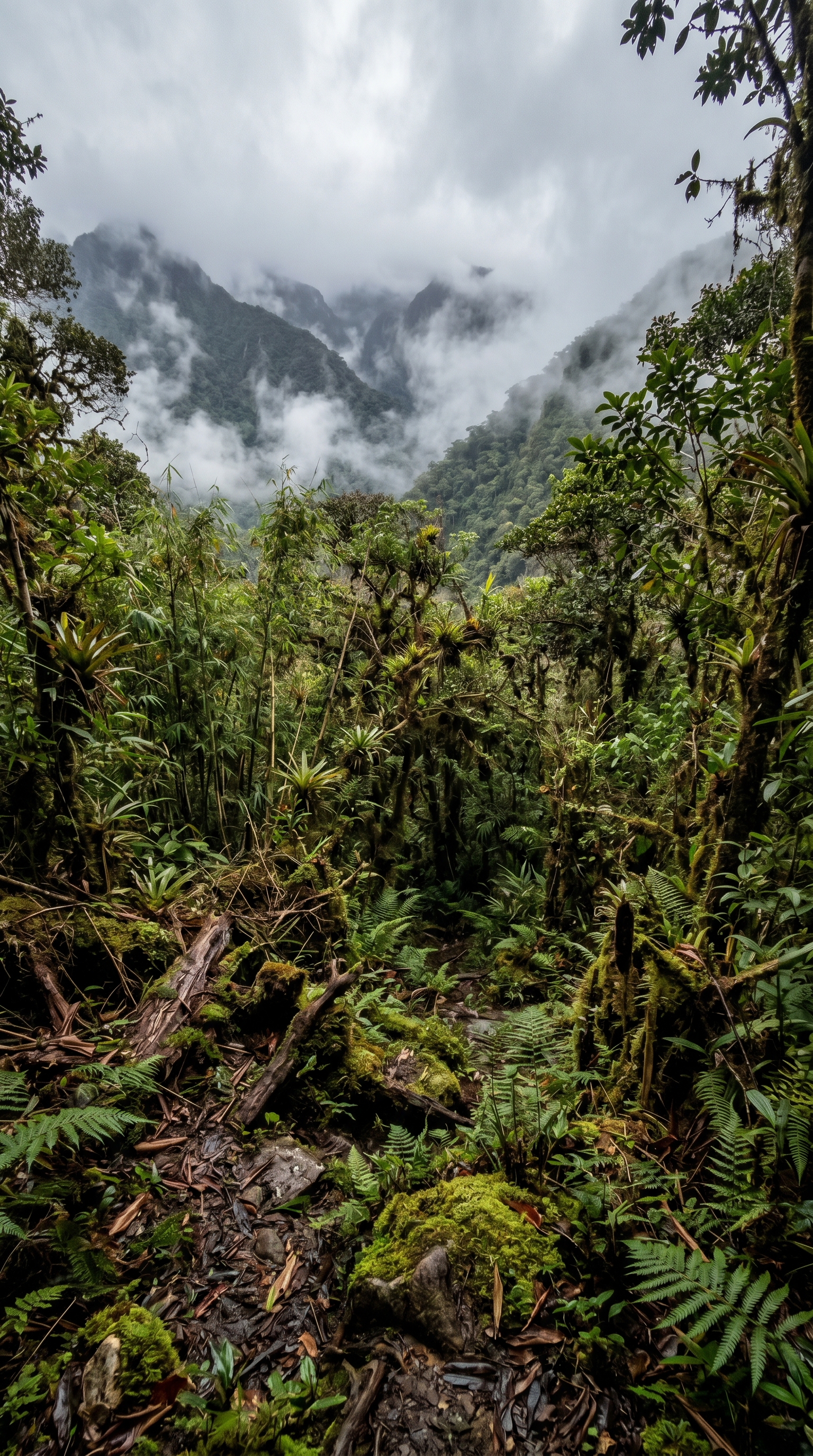 Manu National Park, Peru at ground level — home of the spectacled bear.