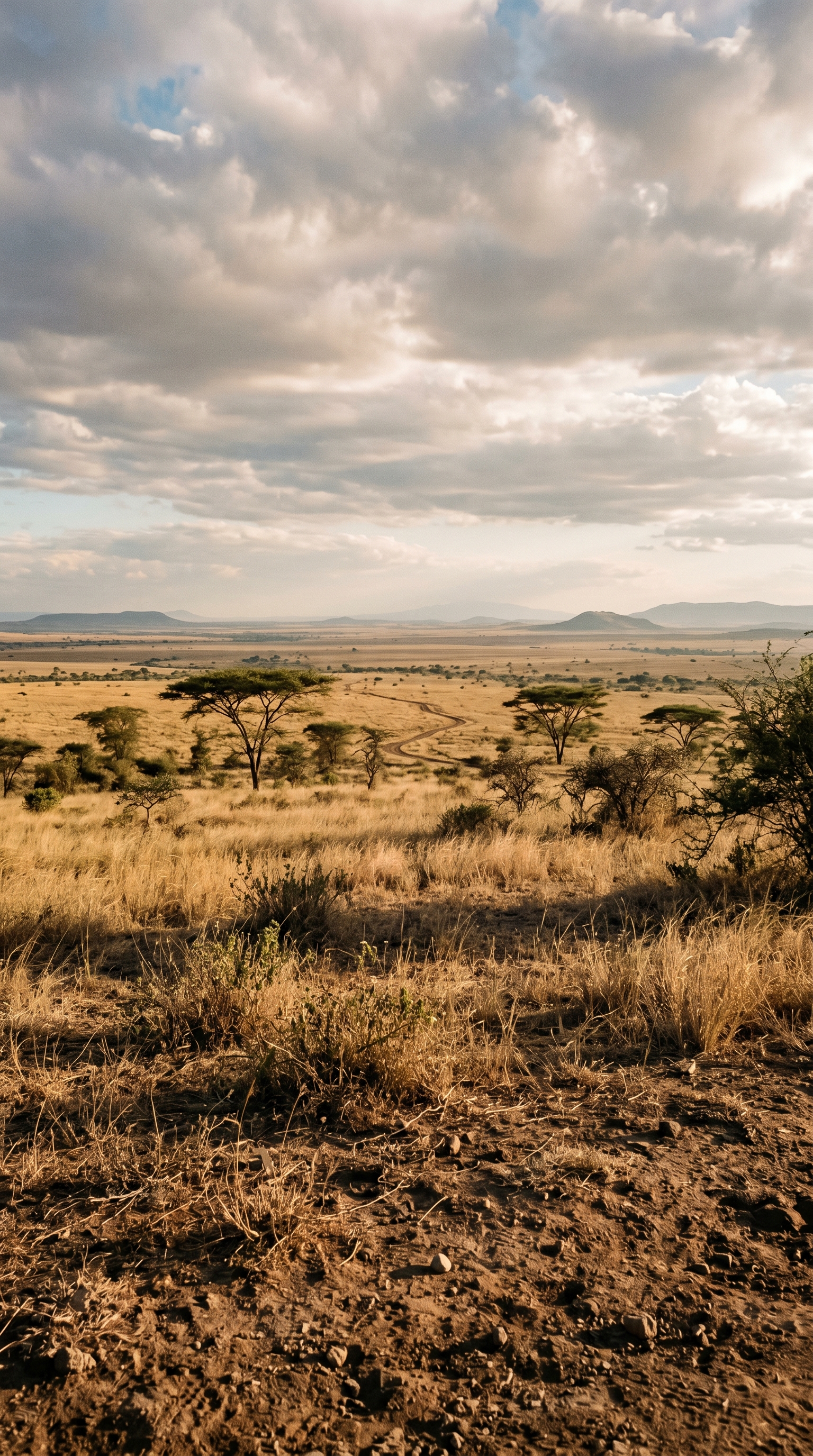 Serengeti National Park, Tanzania at ground level — Panthera leo is listed as Vulnerable on the IUCN Red List with a decreasing population trend.